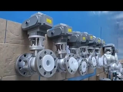 Sert Mühürlü Top Valfi Elektrikli İki Parça Endüstriyel Top Valfi