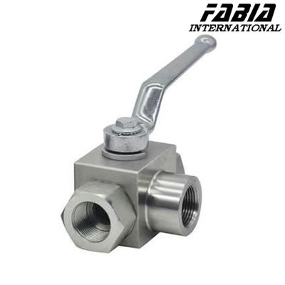 Gas High Pressure Pvc Ball Valve Manual  Three Way  L Type
