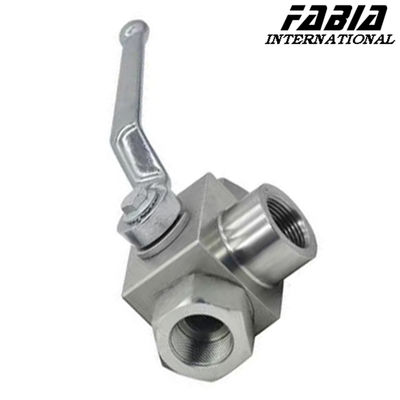 Gas High Pressure Pvc Ball Valve Manual  Three Way  L Type