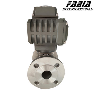 Flanged High Pressure Ball Valve Electric Two-Piece Industrial Ball Valve