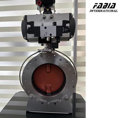 Manual/Pneumatic/Electric Control Round Butterfly Damper Valve For Air Volume Control