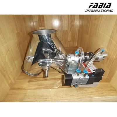 Pneumatic Three Way Switching Damper For Chemical Industry And Grain Transportation With High Performance