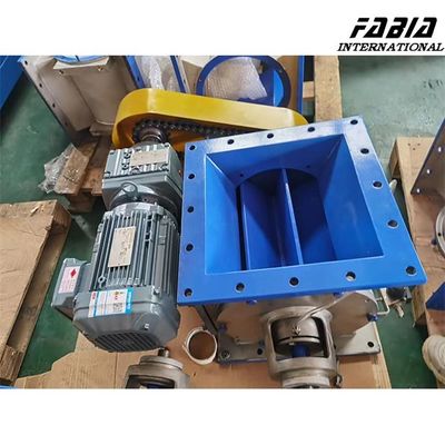 Discharge Valve Stainless Steel Construction Low Leakage Rate For Dust Removal System And Equipment