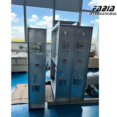 Low Pressure Drop Swing Non Return Damper Reliable Backflow Prevention For HVAC Systems