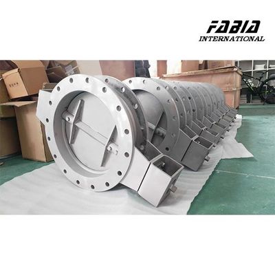 Triple Eccentric Marine Butterfly Valve High Performance For  Diesel Engine Exhaust Gas Treatment System