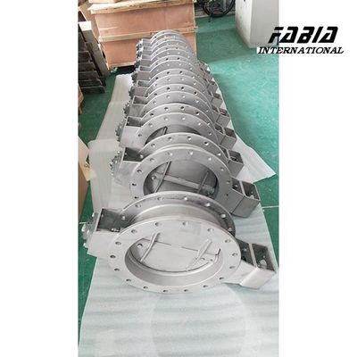 Triple Eccentric Marine Butterfly Valve High Performance For  Diesel Engine Exhaust Gas Treatment System