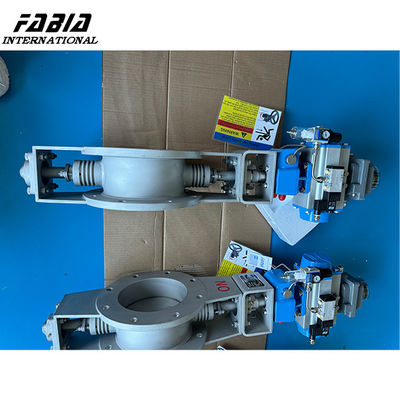 DN500 Pneumatic CCS BV Gas Valve High Temperature Smoke Valve