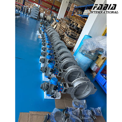 DN500 Pneumatic CCS BV Gas Valve High Temperature Smoke Valve