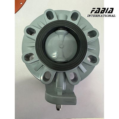 Soft Seal EPDM Electric Butterfly Valve Lug PVC Damper Lightweight Effective