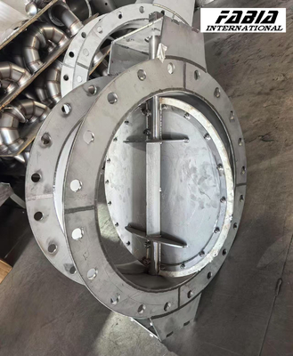 Flue Gas Butterfly Valve Industrial Butterfly Valve  Air Valve