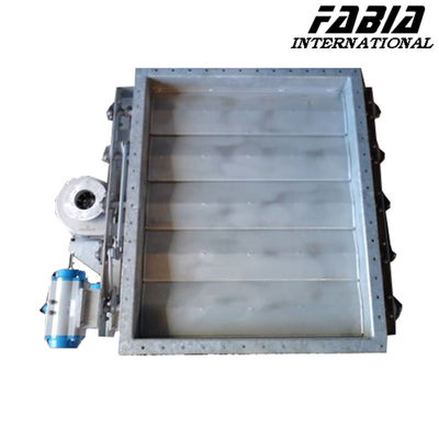 Pnömatik Duman Flapper Valve Paslanmaz Çelik Gaz Flapper Valve