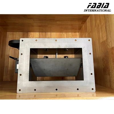 Zero Leakage 11 Inch 30 Inch Electric Airtight Damper Valve For Biomedical Exhaust Systems