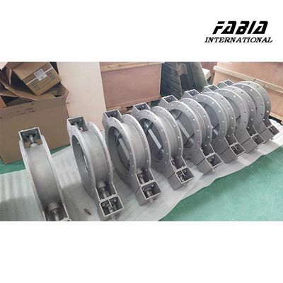 Triple Eccentric Marine Butterfly Valve High Performance For  Diesel Engine Exhaust Gas Treatment System