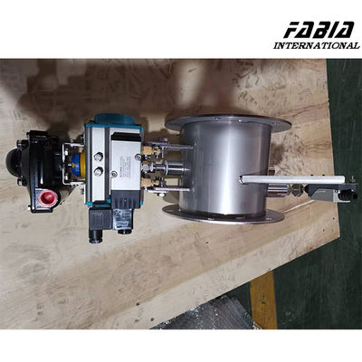 Pneumatic Round 70℃ Fireproof Damper 280℃ Smoke Valve For Shipping System And Temperature Insulation