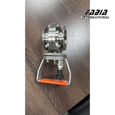 KF100 High Vacuum Butterfly Valve Manual Operation For Scientific Research Instruments