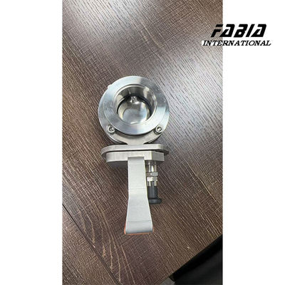 KF100 High Vacuum Butterfly Valve Manual Operation For Scientific Research Instruments