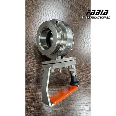 KF100 High Vacuum Butterfly Valve Manual Operation For Scientific Research Instruments