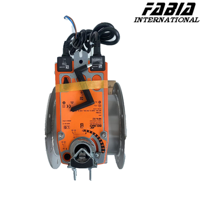 DN125 Elektrikli Kelebek Vana Karbon Çelik Elektrikli Vana