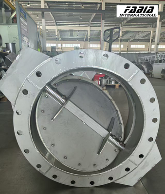 Flue Gas Butterfly Valve Industrial Butterfly Valve  Air Valve