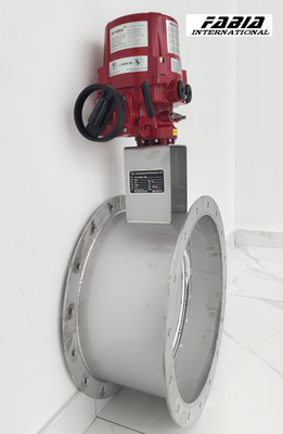 Elektrikli Kontrol Döner Kelebek Dökücü Valfi Hava Hacını Kontrol Etmek İçin