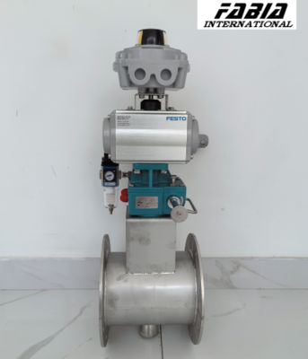 Hava Valf Su Yağı Gazı için Pnömatik Kelebek Valfi