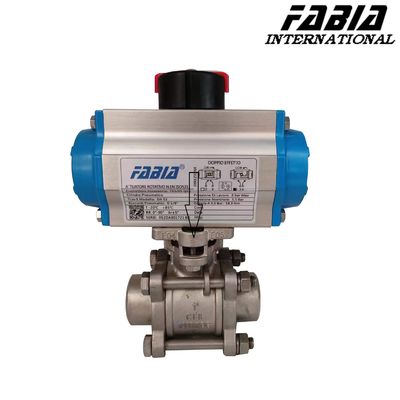 FABIA Endüstri Valfları İki Parça Top Valfı Paslanmaz Çelik Top Valfı
